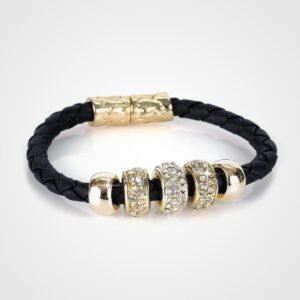 Leather Bracelet – Vintage Fashion Jewelry | Minimalist Personalized Design