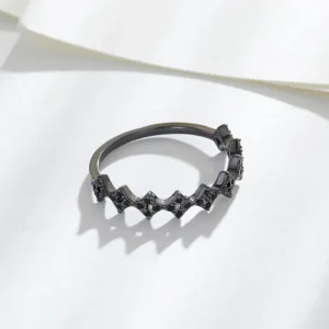 Starlight Crystal Ring – Sparkling Fashion Jewelry | Exquisite Handmade Inlay